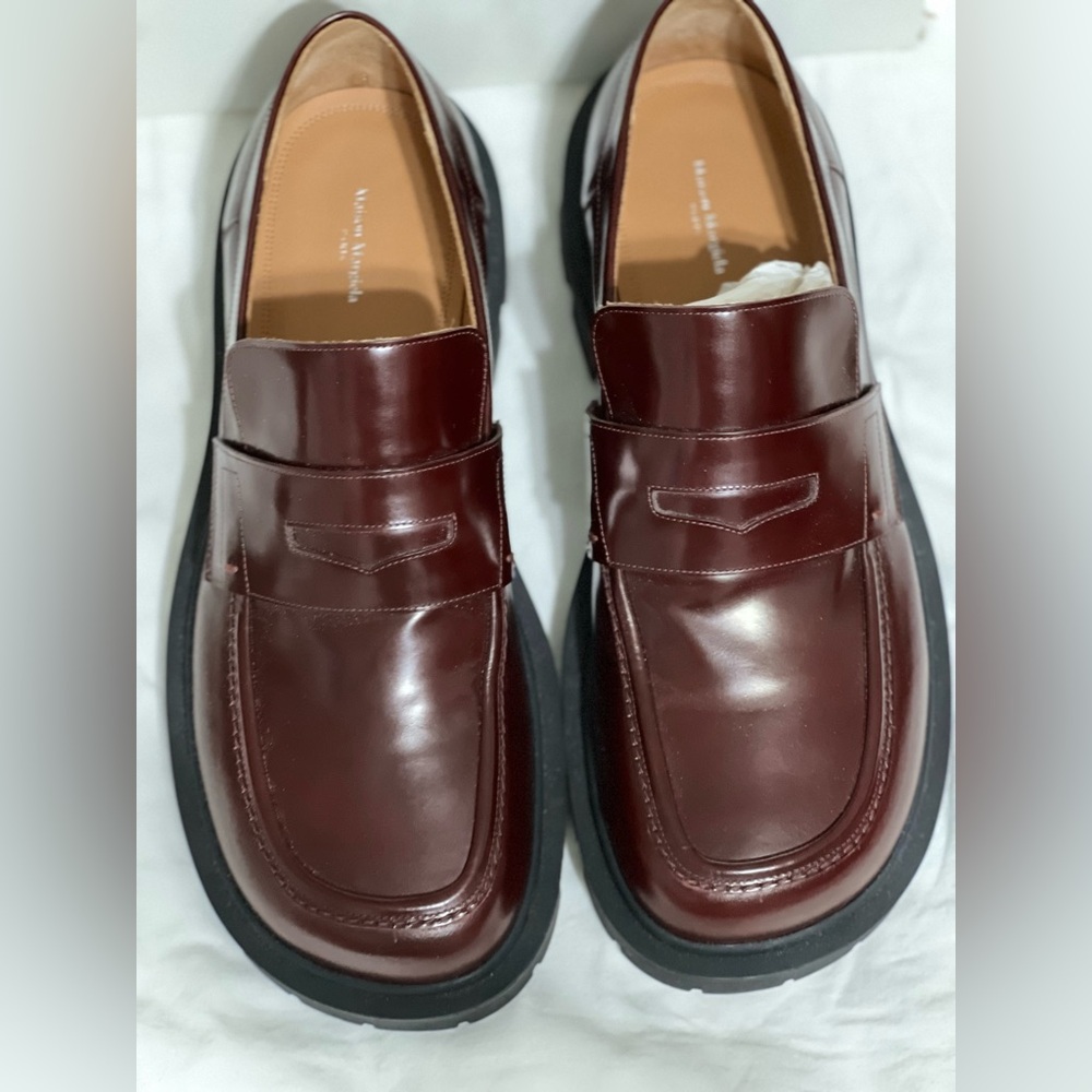 Maison Martin Margiela lug sole loafers size 44.